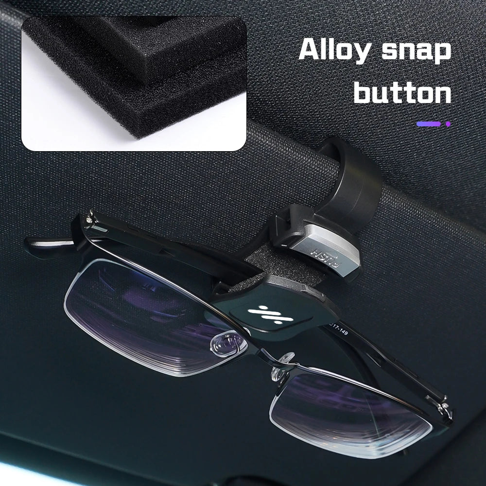 For IM Motors MG IM6 IM5 LS7 L7 LS6 L6 2026 2025 Car Visor Glasses Clip One-hand Pressing Eyeglasses Holder interior accessories