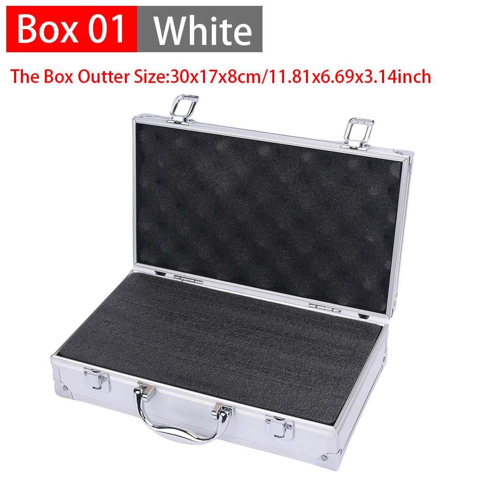 Aluminum alloy Tool Case Outdoor Vehicle Kit Box Portable Safety Equipment instrument Case Suitcase Outdoor Safety Equipment