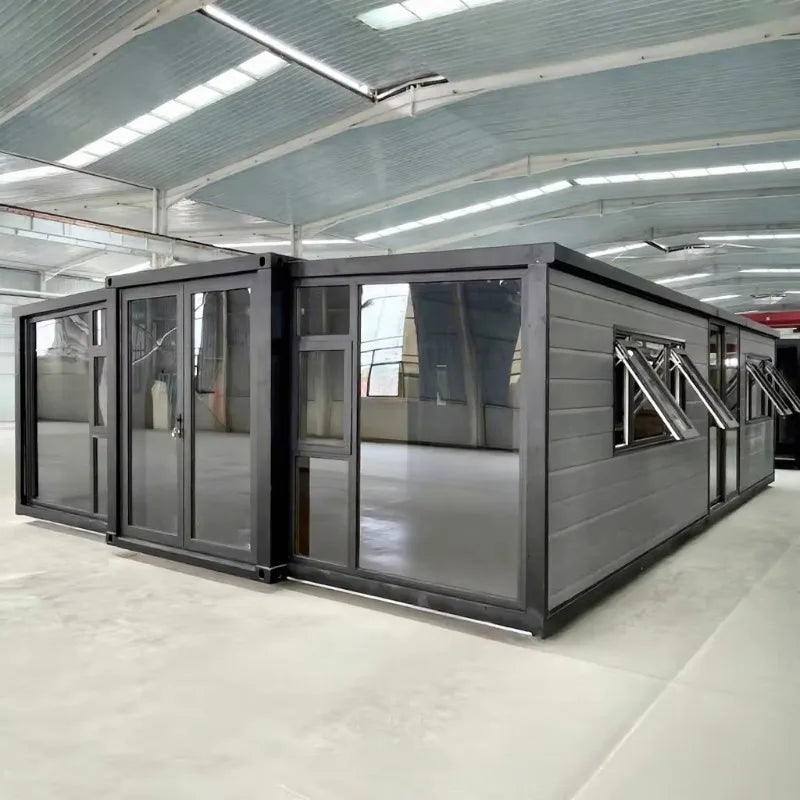 Custom 20Ft 40Ft Expandable Container Prefabricated House With Kitchen Villa Prefab Granny Flat Portable Home Casa Portable