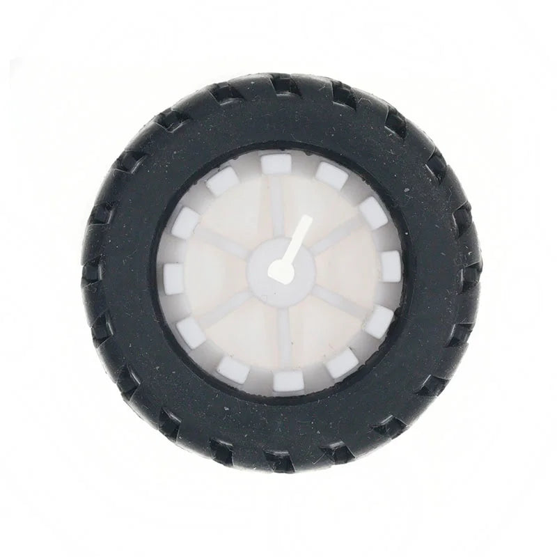 D-axis rubber tire Robot Accessories 43MM Tracking trolley model wheels With N20 gear motor