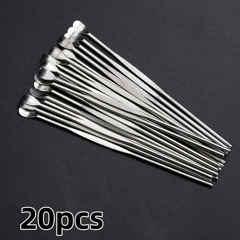 20pcs Professional Stainless Steel Ear Pick Earwax Removal Tool Earwax Removal Tool Ear Cleaning Tool Set, Easy to Clean