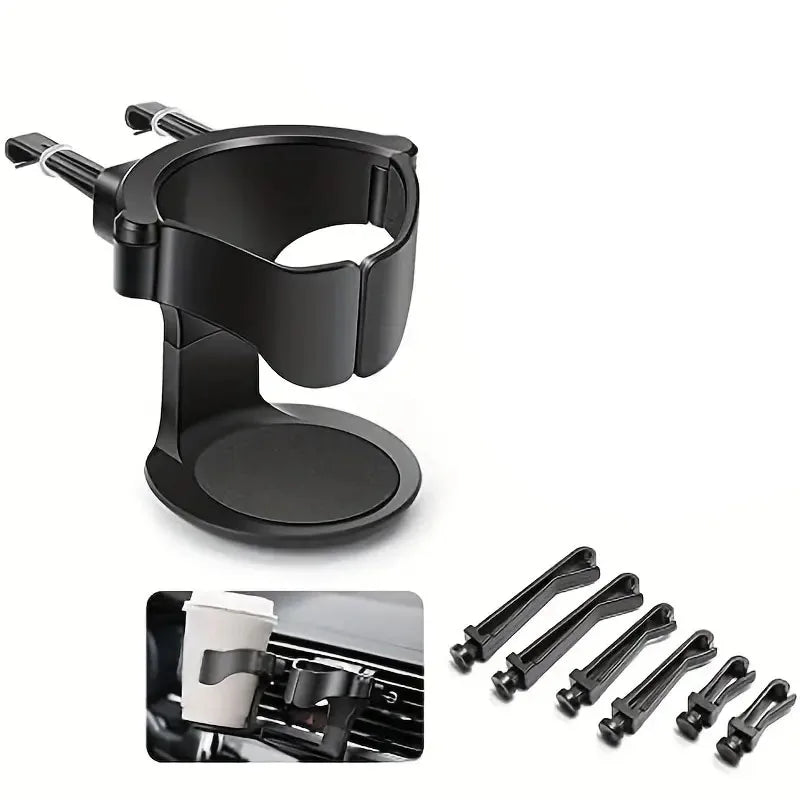 Car Air Vent Drink Cup Bottle Holder Auto Drink Rack Stand for Water Bottles & Ashtray Multifunctional Car Coffee Cup Holder