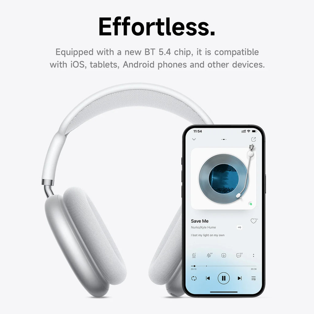 HOCO W65 Bluetooth Headphones Over The Ear Wireless Big Earphone Hifi Sounds Sport Headsets With Volume Button Air Earbuds Max