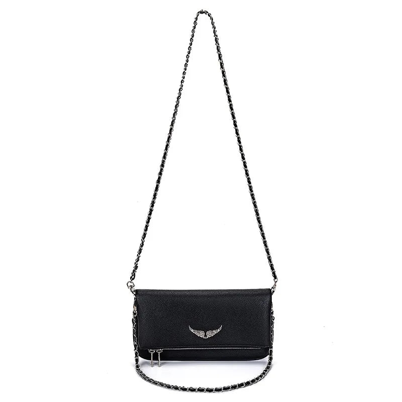 Femmes Mini Wing square bag, 2026 mode crossbandoulière sac, mignon petit sac à main, sac à main multifonctionnel chic
