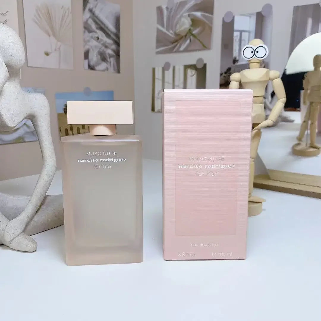 Elegant Musk Floral Eau de Toilette for Women, Luxury Pink Bottle Perfume, Day to Night Fragrance