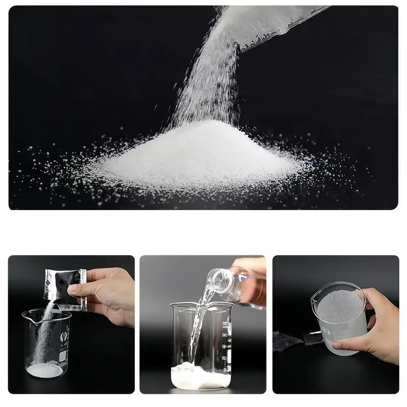 Camping Toilet Powder Liquid Waste Gelling Deodorizing Powder Eco Absorbent Gel Camping Toilet For Travel Portable Toilet