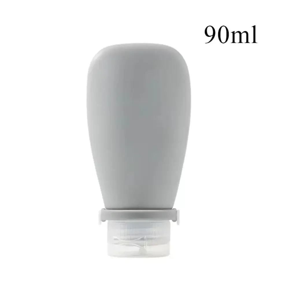 Soft Silicone Travel Bottles 30/60/90ml Empty Squeeze Tubes For Lotion Leakproof Skin Care Products Container Travel Accessories