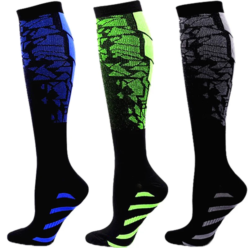 Compression Socks Running Football Sports Medical Nursing Socks for Flight Travel Pregnancy Edema Diabetes Varicose Veins Socks