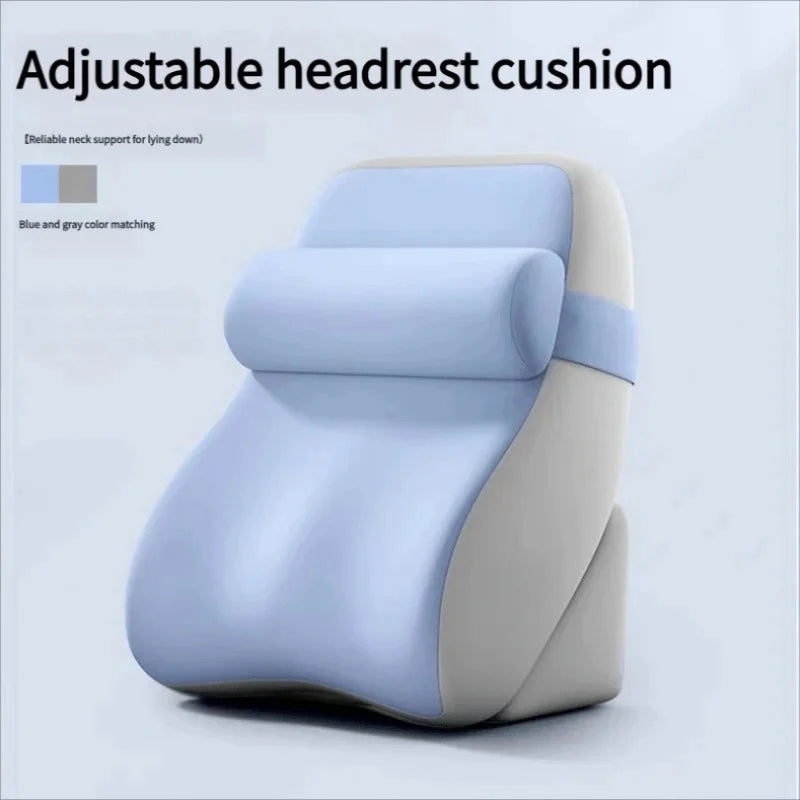 Ergonomic Reading Pillow Adjustable Wedge Support Cushion Neck Lower Back Pain Relief For Bed Sofa Office Sitting