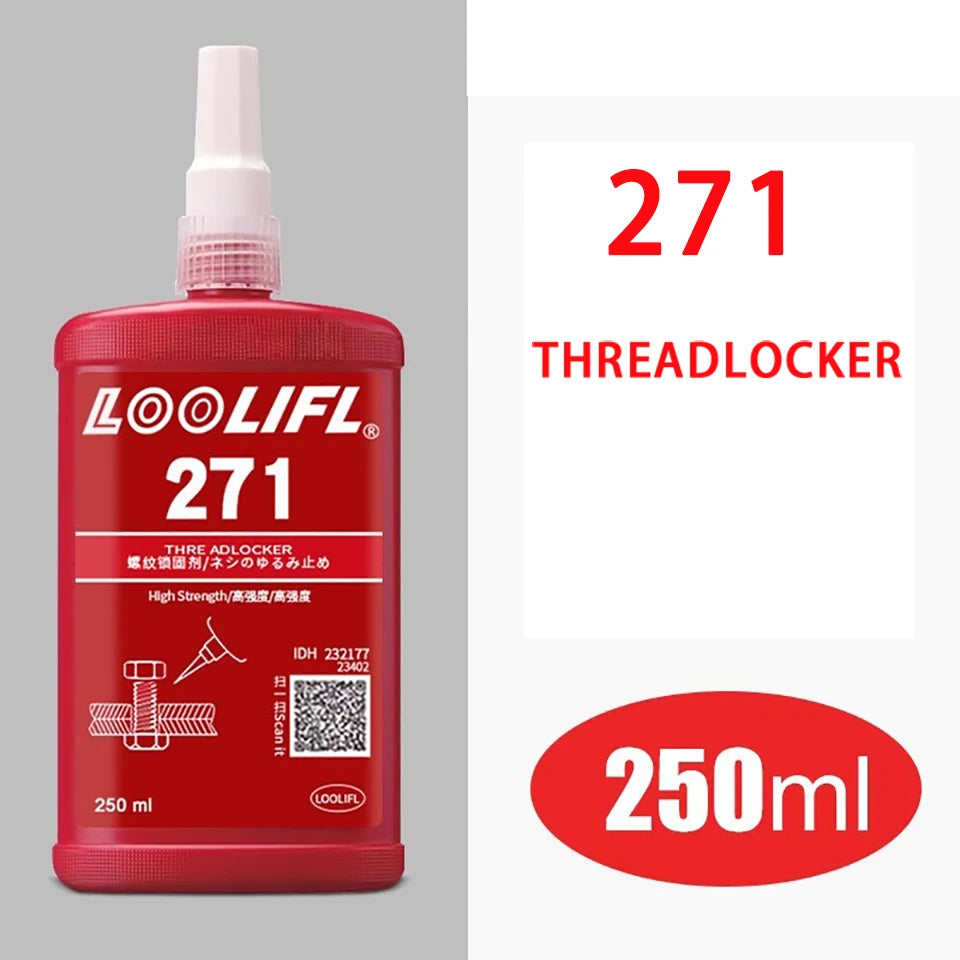 Loctite Threadlocker Anaerobic Adhesive Quick Cured Glue Screw Leaking Agent 243 222 242 262 263 271 272 277 290for Rapid Repair