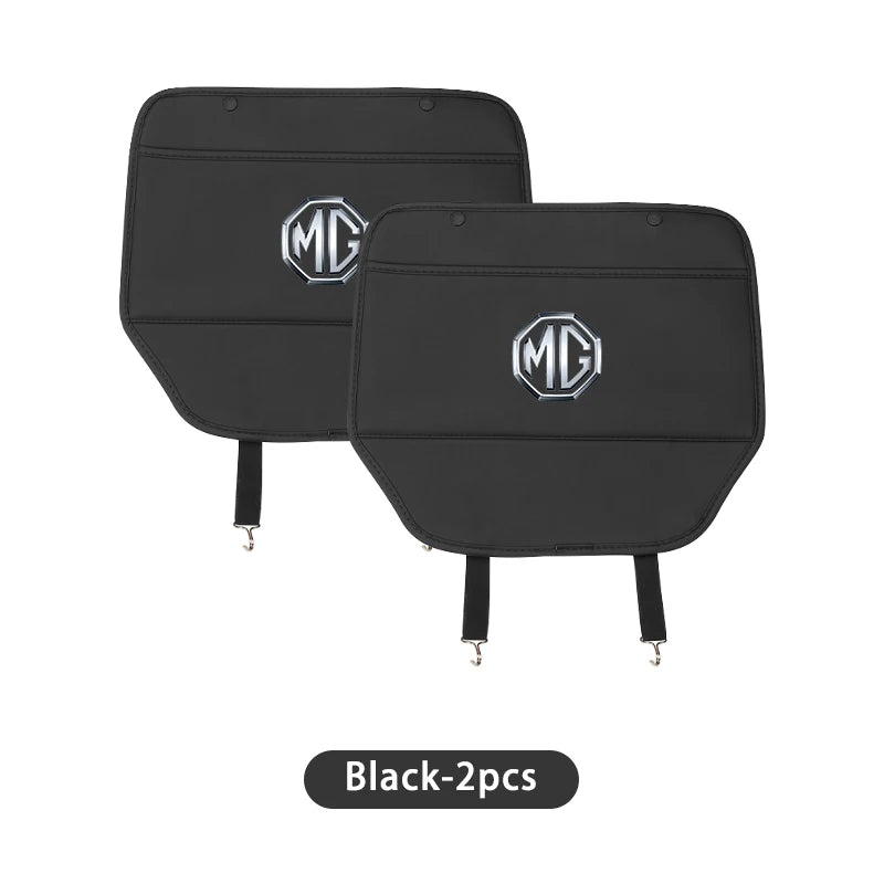 Car Seat Anti Kick Pad Seat Back Storage Mat Protector Cover Interior For Morris Garages MG 3 5 6 7 HS ZS GS Hector TF GT ZR RX5