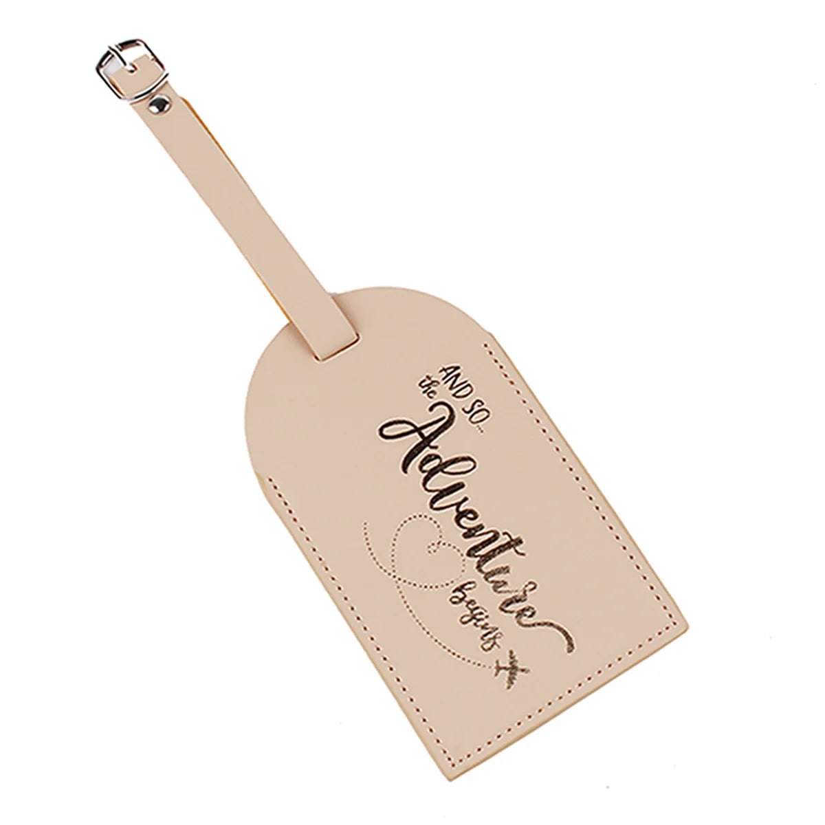 1PC Women Men PU Leather Luggage Tag Suitcase Label Baggage Boarding Bag Tag Name ID Address Holder Travel Accessories
