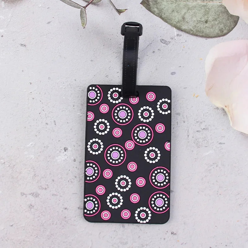 Fashion PVC Luggage Tag Boarding Pass Luggage Tags Suitcase Address Label Travel Accessories Bag Tags for Luggage