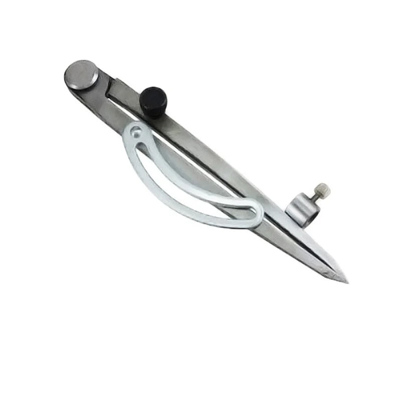 100/200/300mm Precision Wing Divider Scribe Tool with Pencil Holder for Geometry, Wood, Metal and Leather