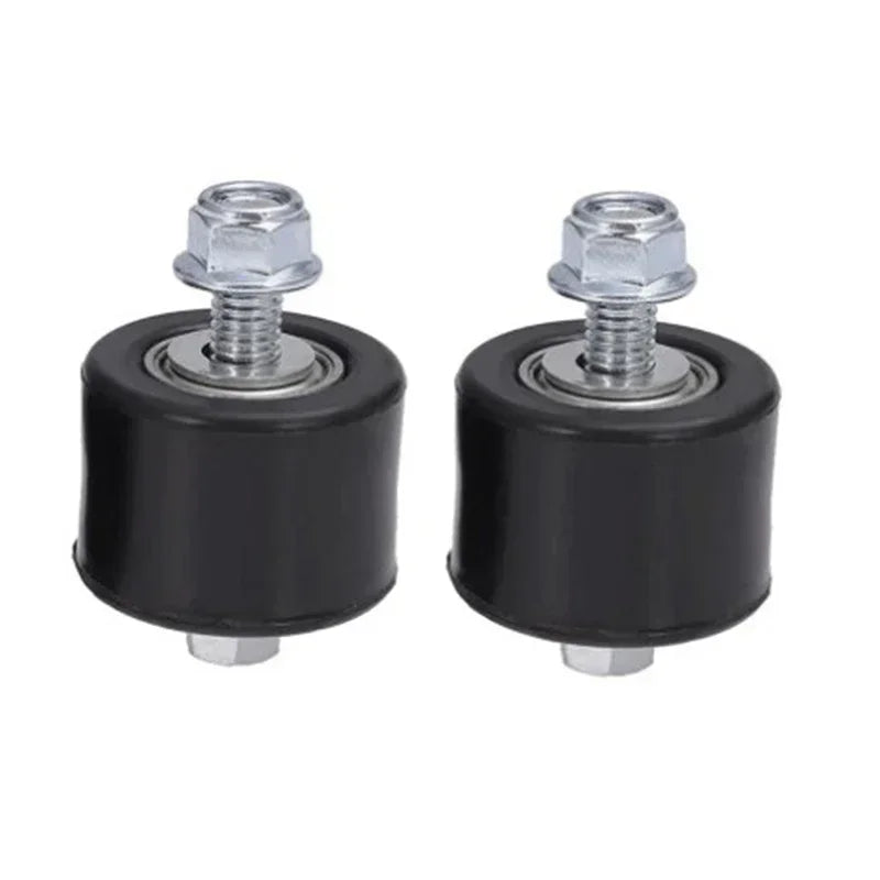 1/2PCS Motorcycle Chain Tensioner Roller Guide 8mm Pulley Wheel Slider With Bolt Gasket For YFZ 350 Car Maintenance Accessories