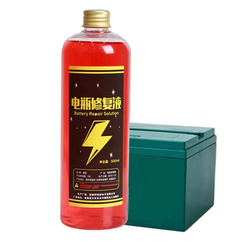 500ml Concentrated Safe Car Battery Restore Refill Solution Auto Battery Additive Battery Repair liquid Car Accessories