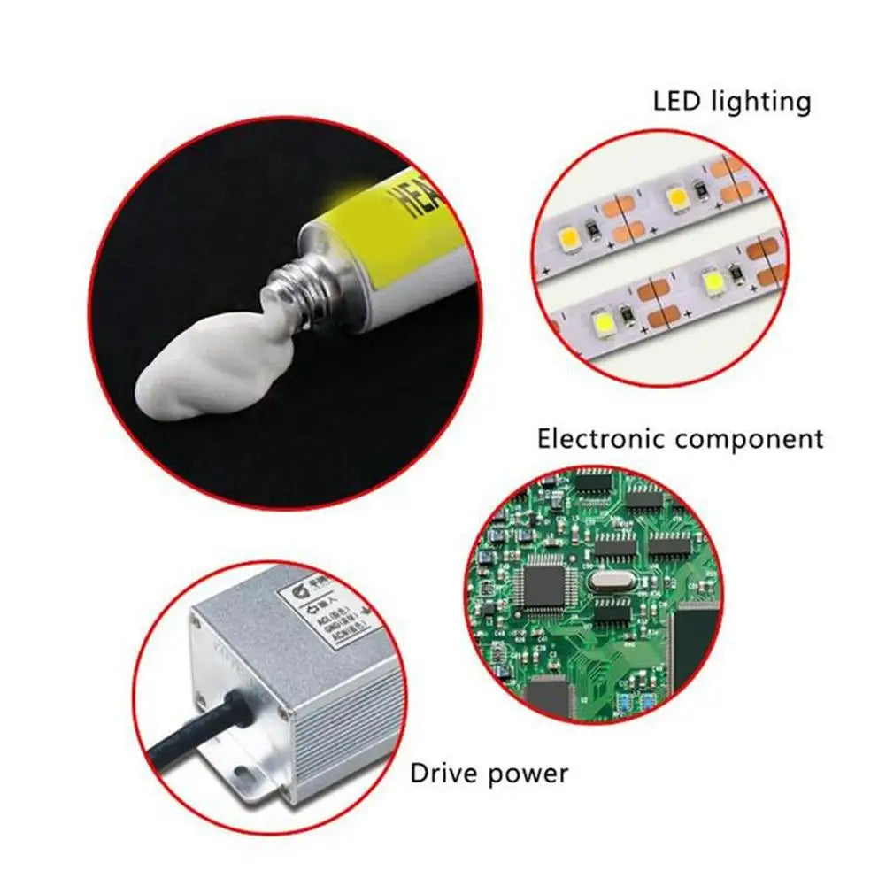 1-5Pcs Thermal Paste Conductive Heatsink Plaster Viscous Adhesive For Chip VGA RAM LED IC Cooler Radiator Cooling Sealers