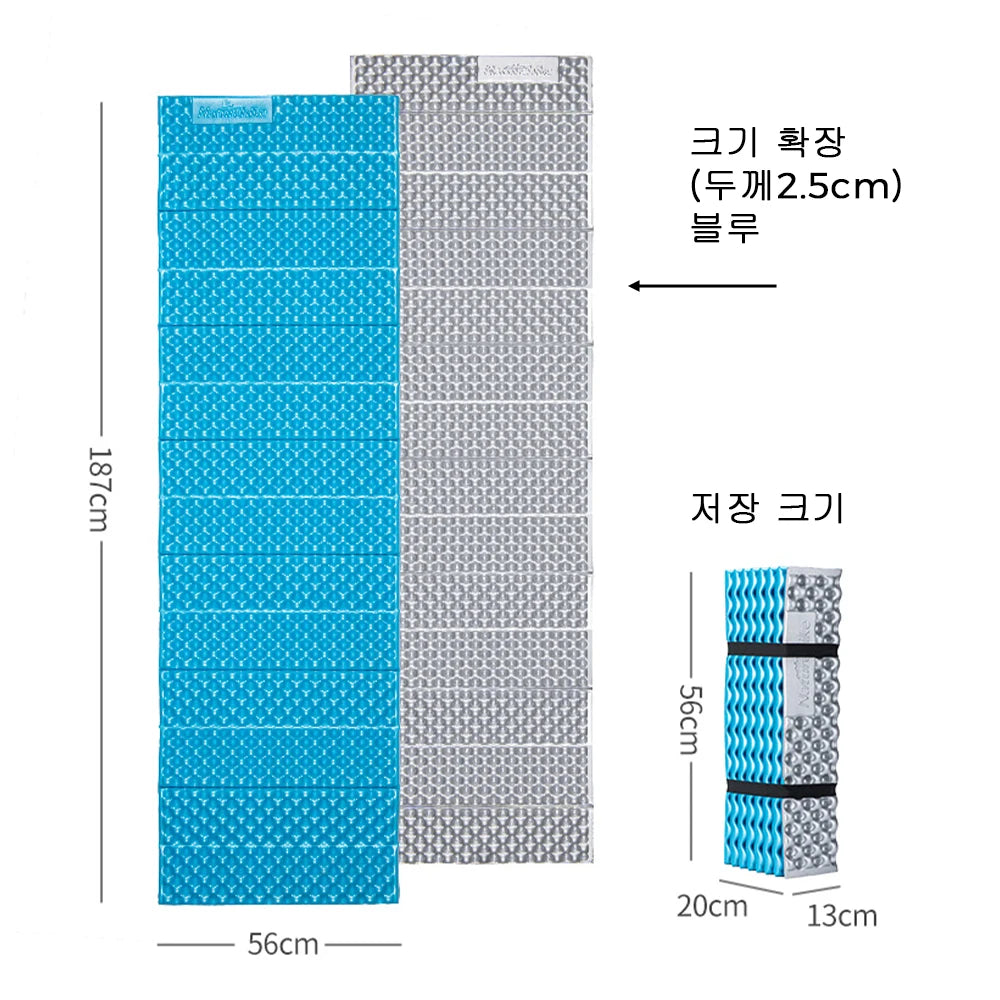 Naturehike 2026 New Thicken Egg Nest Moisture-proof Camping Pad 2.5cm Height High Elastic Sleeping Mats Lightweight Hiking Mat