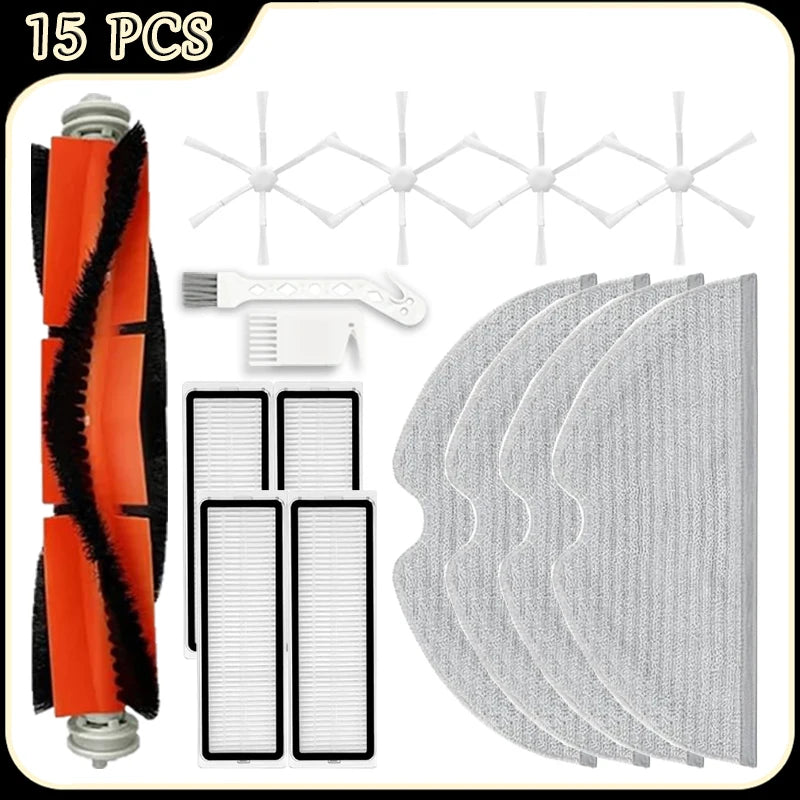 For Xiaomi Mop 2/1C/STYTJ03ZHM Robot Vacuum Accessories Main Brush HEPA Filters Side Brush Mop Cloth Replacement Parts