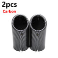 75mm Carbon Car Rear Exhaust Tail Pipe Muffler Throat 3 Colors For BMW 3-serier F30 F31 F32 5-serier F10 F11 F18 520i 523i 525
