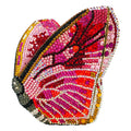 Boutique De FGG Novelty Butterfly Rhinestone Clutch Purse Handmade Women Crystal Clutch Evening Bags Party Prom Minaudiere Bag