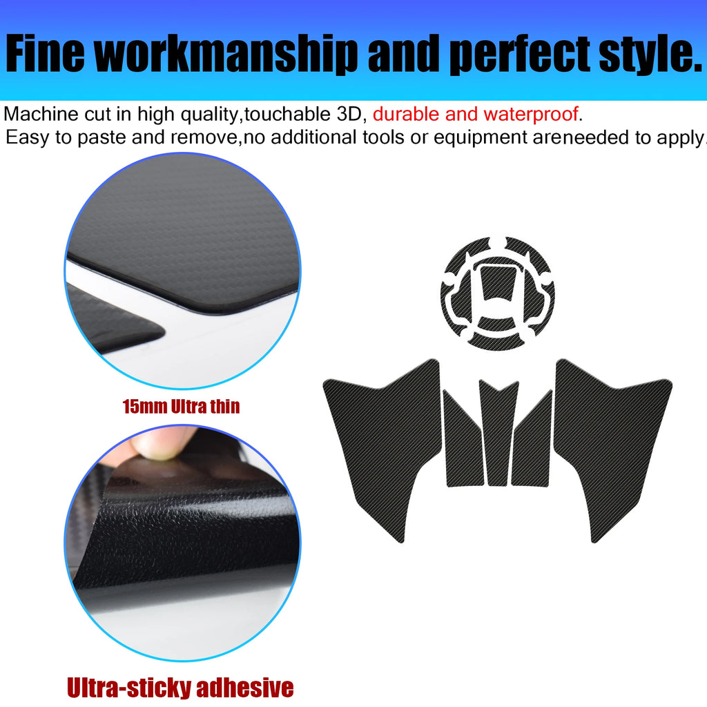 Motorcycle Decal Gas Knee Grip Tank Pad For CFMOTO 800 MT 2021 2022 2023 2024 Protector Sticker Side Tank Traction Pad