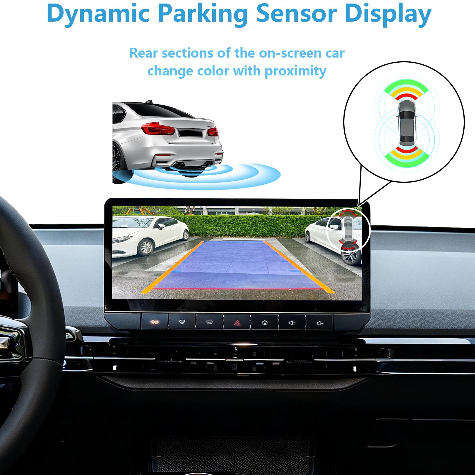 AHD Backup Camera Interface for SAIC MG4 MG Mulan, No Need Programing Code
