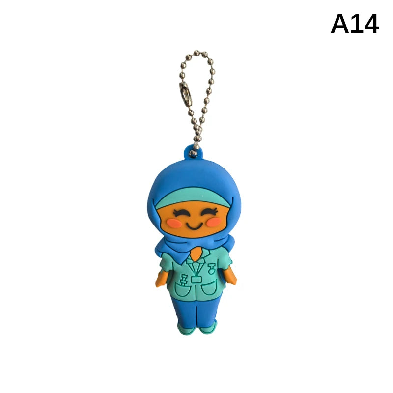 Ampoule Bottle Opener Keychain Syringe-Shaped Medication Vial Cutter Nurse Doctor Ampoule Bottle Breaker Aid Nurse Tool