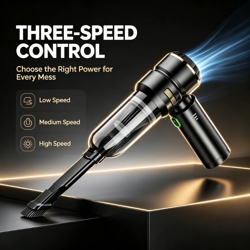 Car Vacuum Cleaner High Power Portable Handheld Wireless Brushless Motor Cleaning Machine Powerful Air Duster for Home Appliance