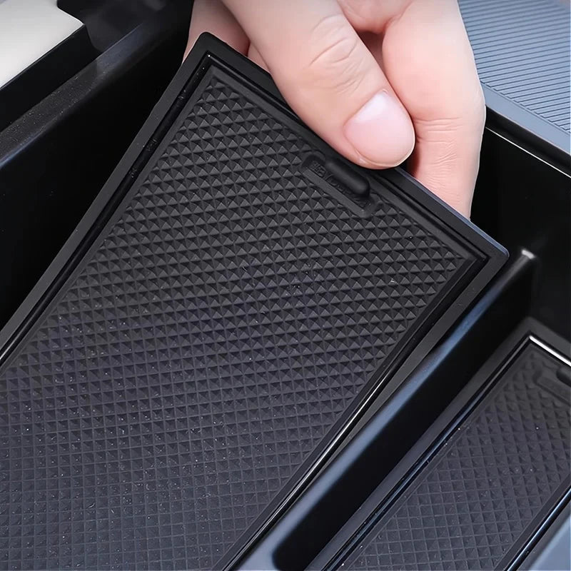 Armrest Storage Box Cup Holder for BYD Seal U Sealion 6 Song Plus 2023-2026 Car Interior Accessories