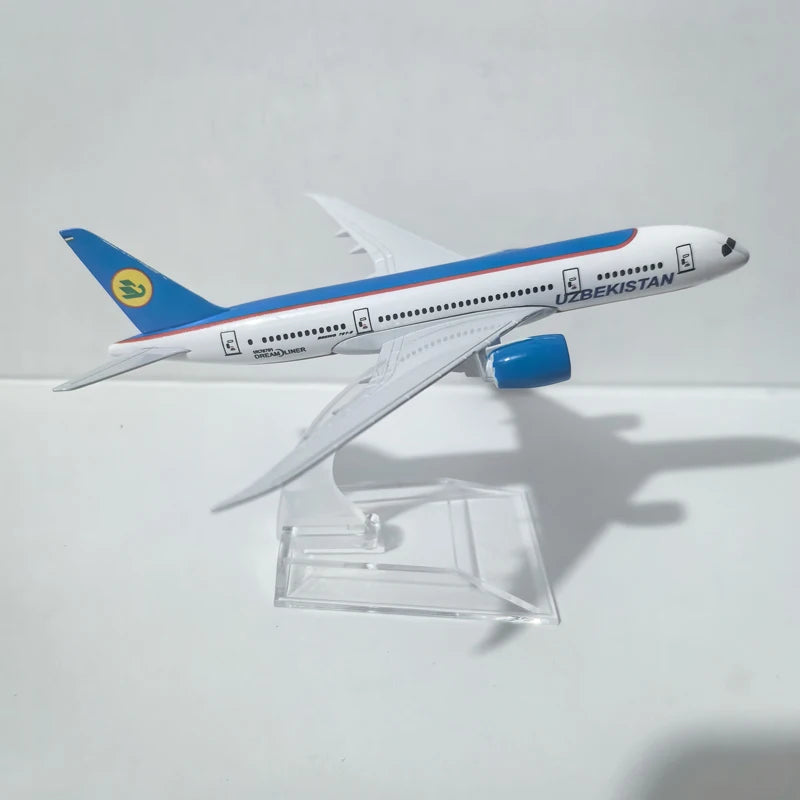 JASON TUTU Boeing 787 Airplane Model Aircraft Model Diecast Metal 1/400 Scale Collection For Display Show Gift
