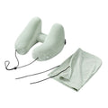 Inflatable Neck Pillow With Hat,U Shape Travel Neck Pillow,Comfort Support Inflatable Airplane Pillow,Airplane Neck Cushion