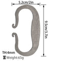 Light Weight Fire Sickle Outdoor Fire Absorber Moisture-proof High Carbon Steel Survival In The Wild Durable Make Fire Up Tools