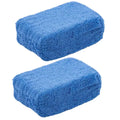 1/20pcs Car Wax Applicator Pads Microfibre Polishing Sponges Soft Auto Detailing Waxing Sponge Cleaning Foam Car Paint Care Pad