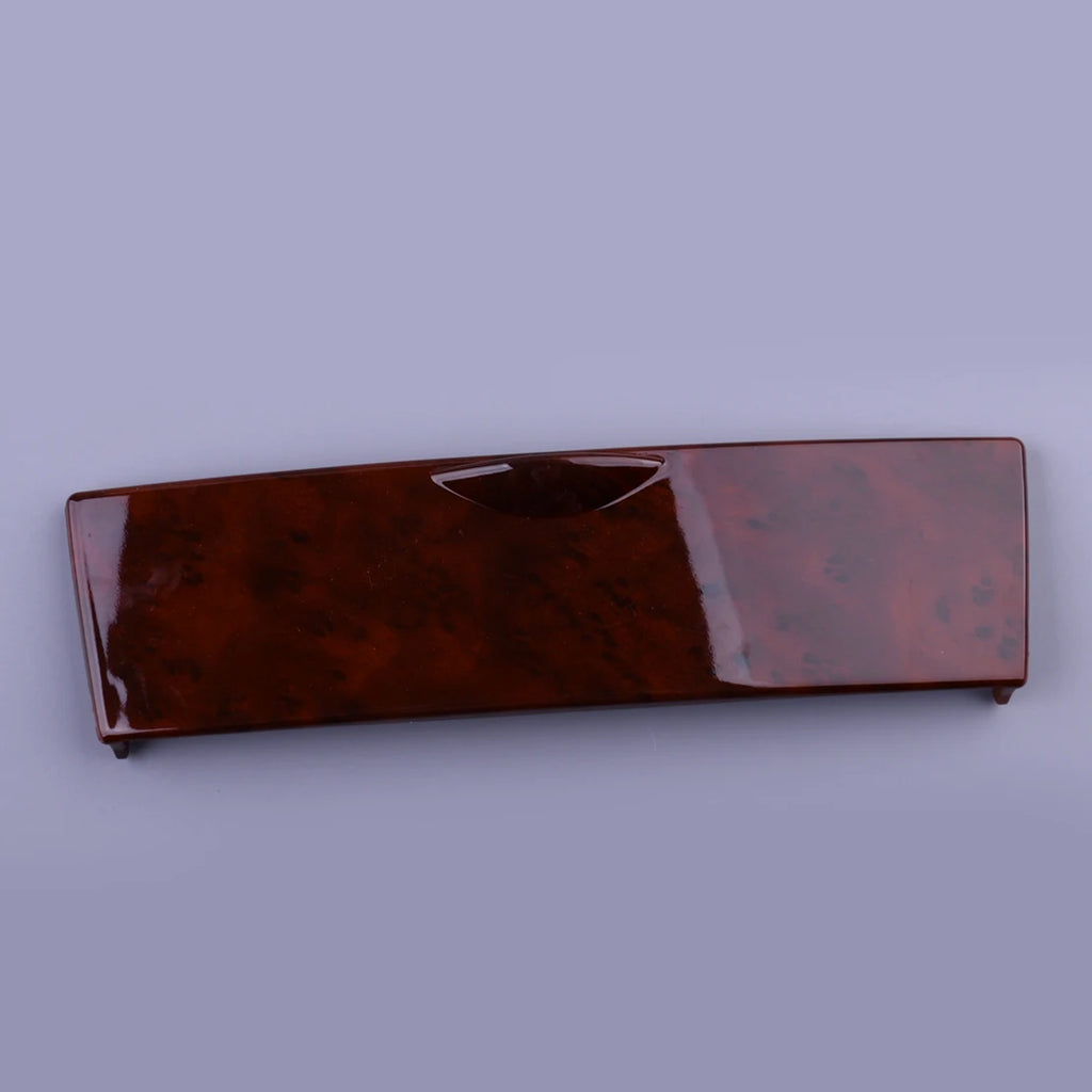 Car Center Console Storage Box Panel Cover Fit For Toyota Corolla 2003-2008 Brown Peach Wood Grain Plastic