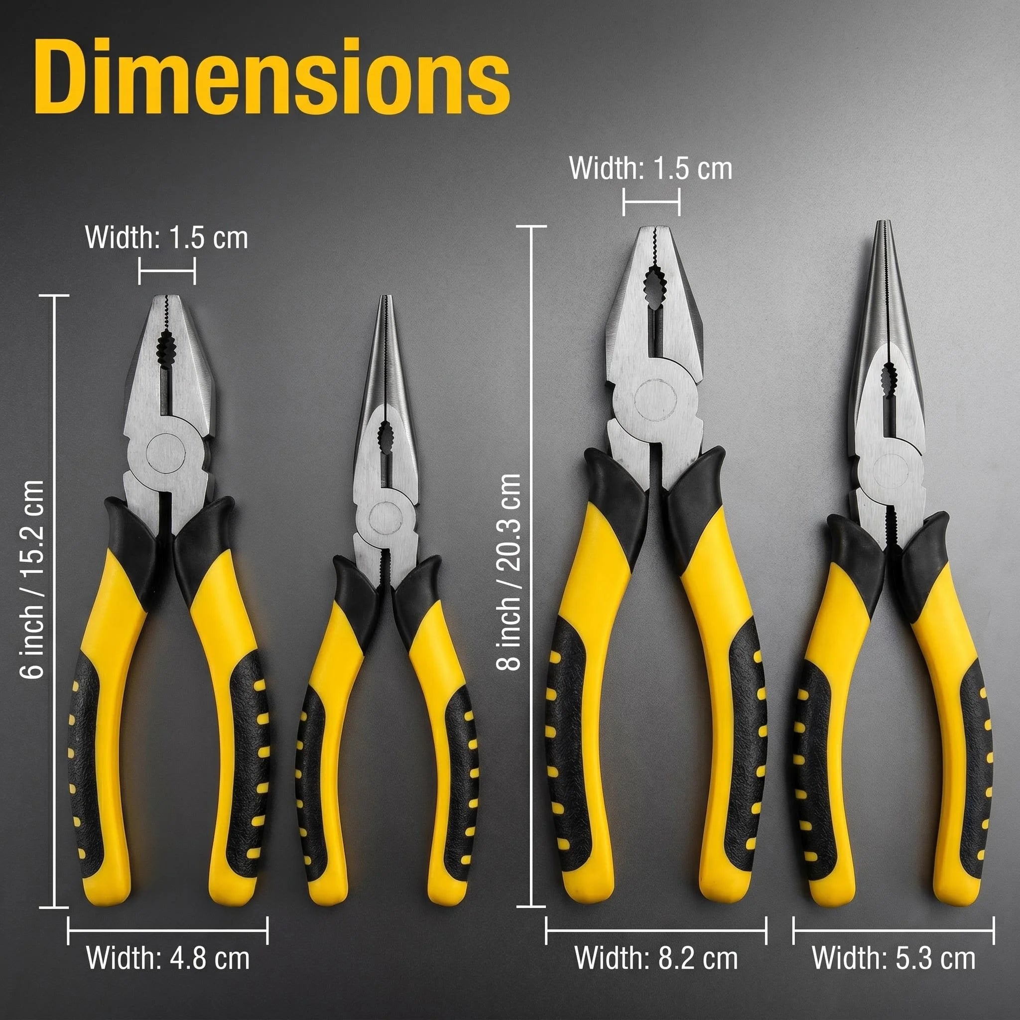 Electric Wire Pliers Large Opening Sharp Multifunction Tool for Cutting Twisting Gripping Metal Wires Heavy Duty Industrial Tool