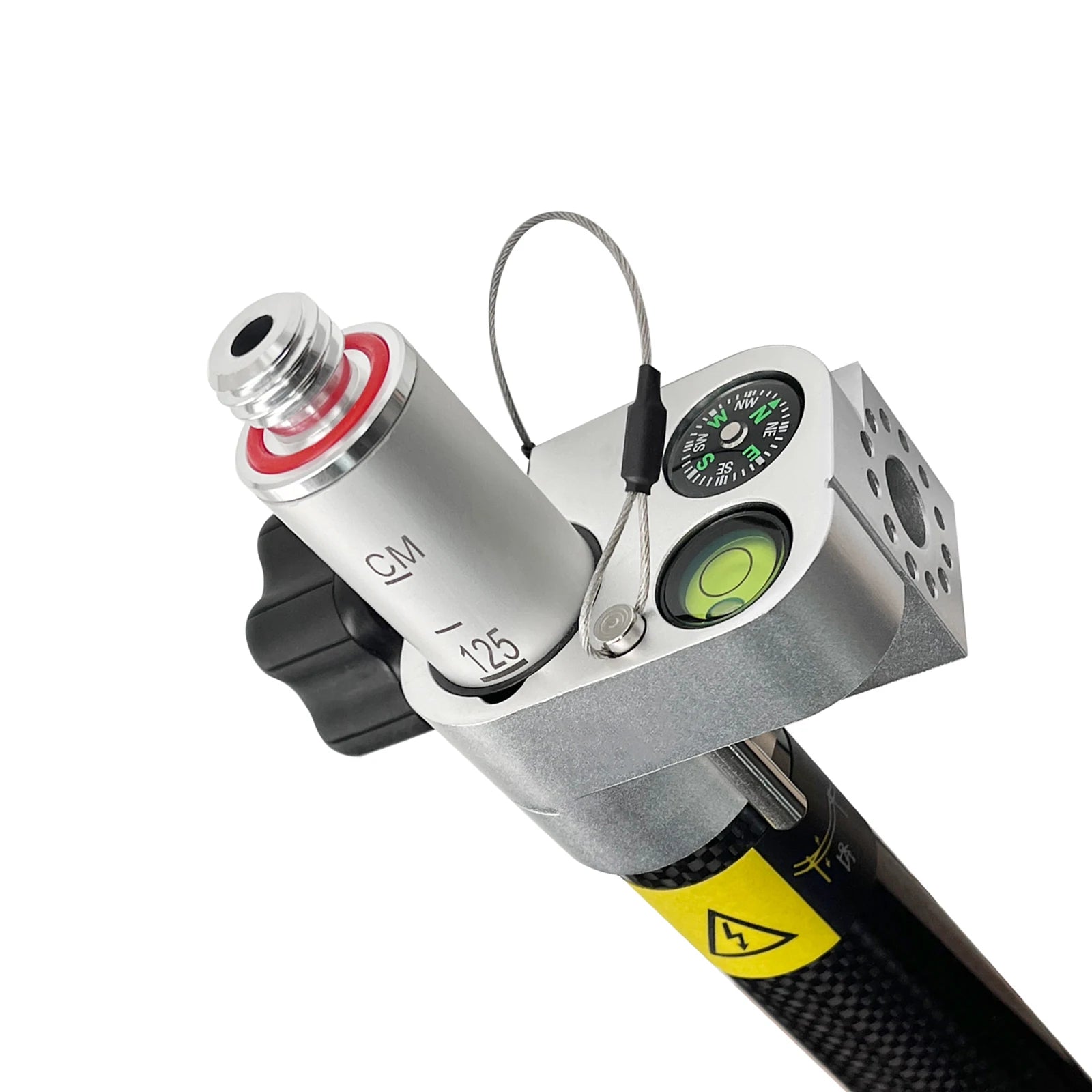 1.25m-2.2m Measuring Rods Universal Highly Accurate,Survey Pole RTK GPS for Surveying ,survey/draw Carbon Fiber texture T88-2