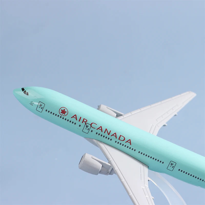 1Pc Air Canada Boeing 777 Plane Model Alloy Metal Model Airplane Souvenir Model Aircraft Collection 16cm