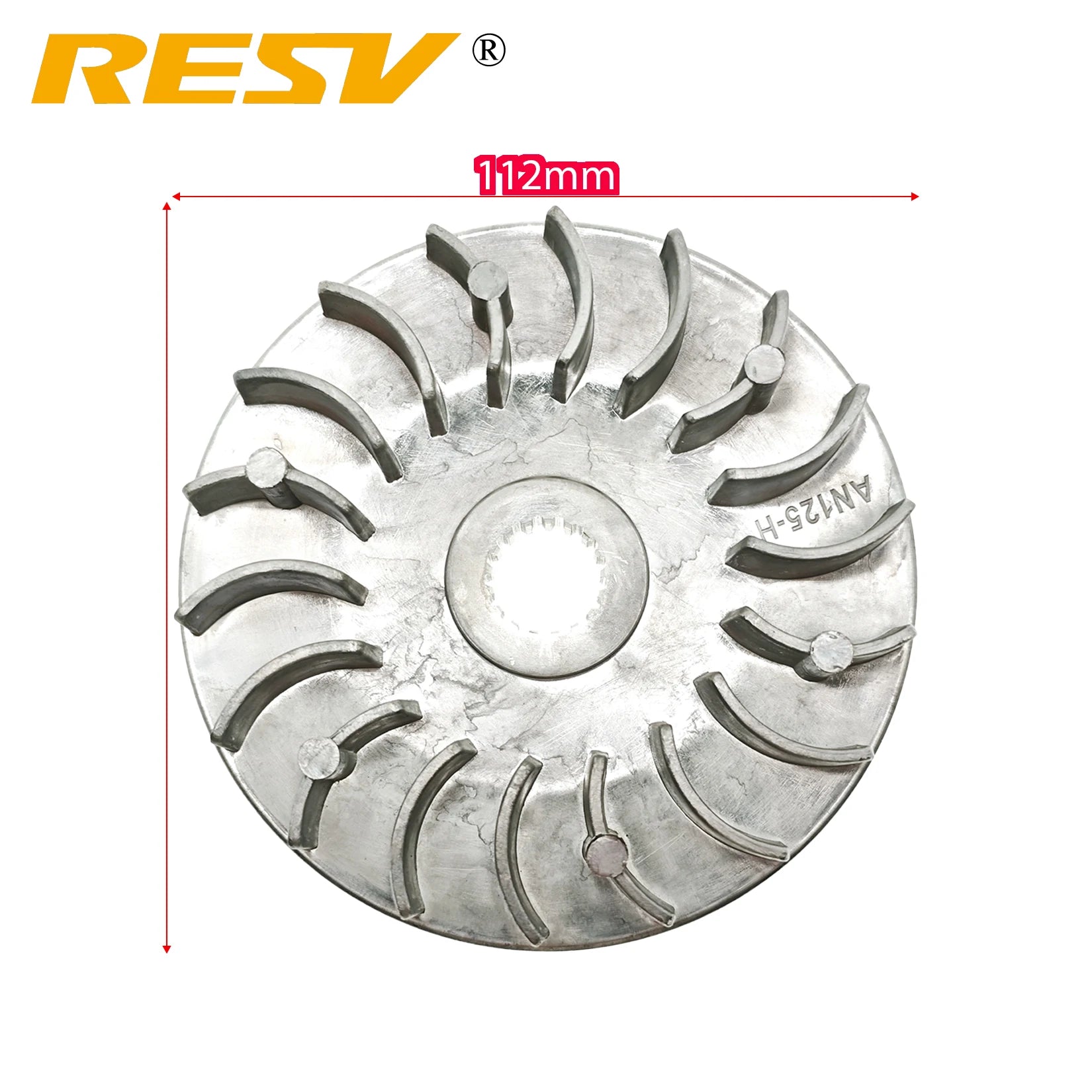 RESV for Suzuki HS125T QS150T AN125T HS125 QS150 AN125 HS150 4-stroke 21120-20E10-000 Variator Drive Face Pulley Assy.
