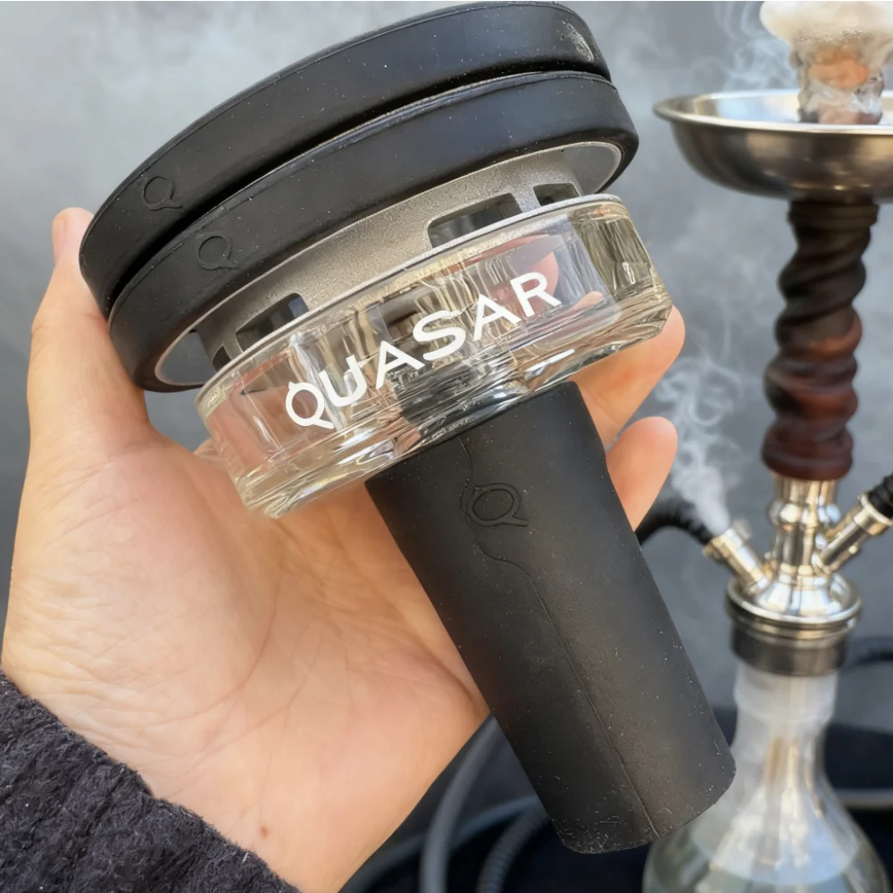 Hookah Glass Bowl Tobacco Holder Charcoal Head with Gift Box Shisha Chicha Accessories