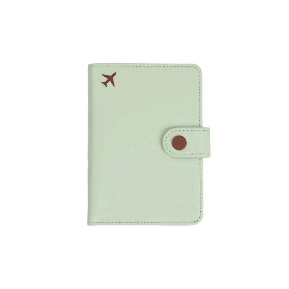Wallet Passport Storage Bag Multi-layer Airplane Check-in Document Passport Storage Clip Anti-theft Korea Style Passport Holder
