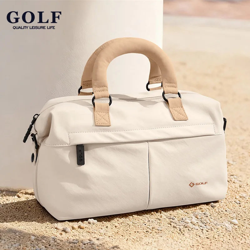 GOLF QUALITY Waterproof Nylon Crossbody Bag for Women Large Capacity Fashion Sling Shoulder Bag with Soft Handle Versatile