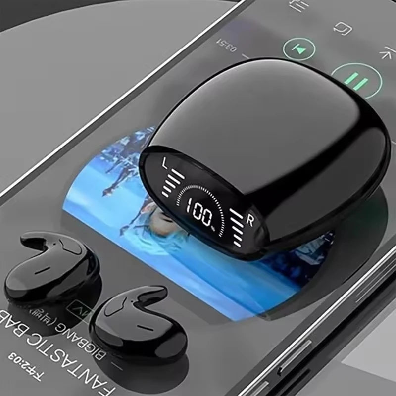 HOT SALE MD528 Sleep Invisible Earphones Ipx5 Wireless Bluetooth Sports Noise Reduction Waterproof Microphone 5.3 Earphones