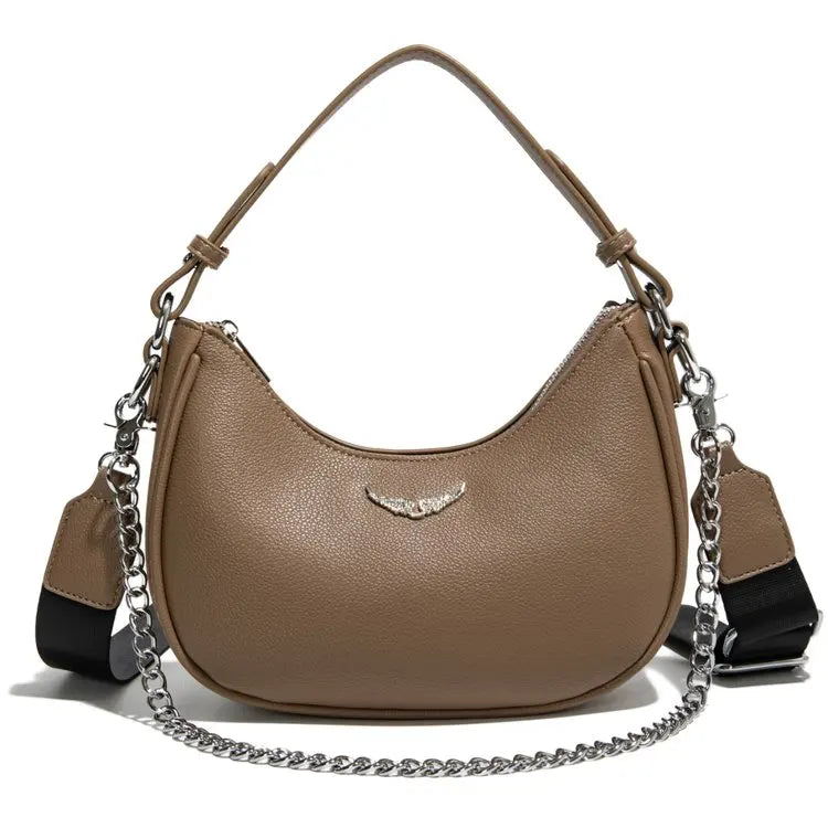 Chic Designer Messenger Tote Large Capacity Simple Yet Elegant Can Be Used As A Glamorous Diaper Bag For Commuter