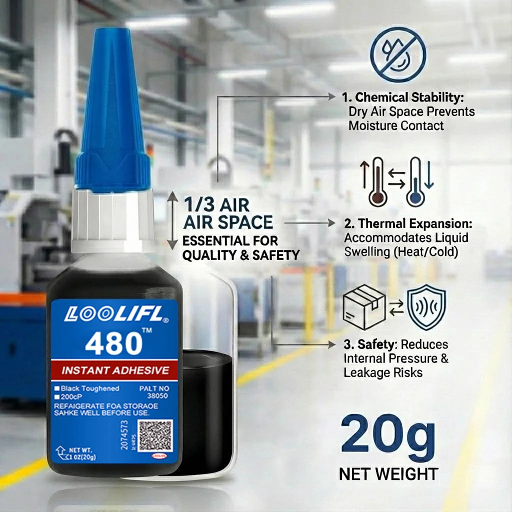 LOOLIFL 480 Black Instant Adhesive - Strong Bond for Rubber Tires, Speaker Cones, Automotive & Audio Repair,Vibration Proof Glue