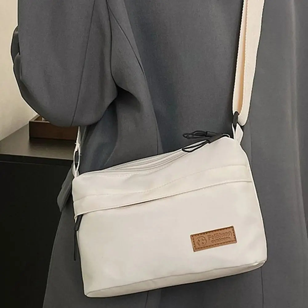 Fashion Multi Pocket Single Shoulder Bag Reusable Simple Versatile Messenger Bags Large Capacity Tote Bags for Women