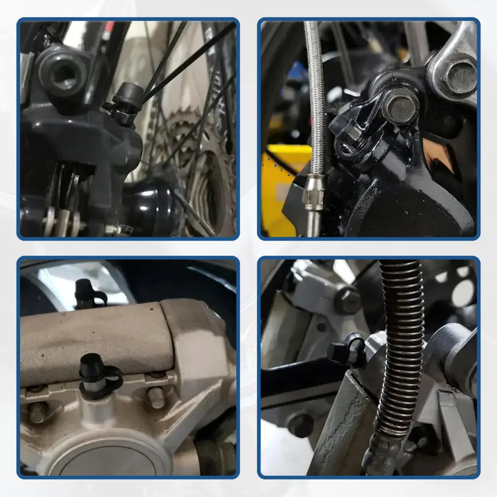 4/10/20PCS Disc Brake Screw Cap Dust Cover Durable Waterproof Anti-Rust Universal Car Brake Caliper Protection Accessories