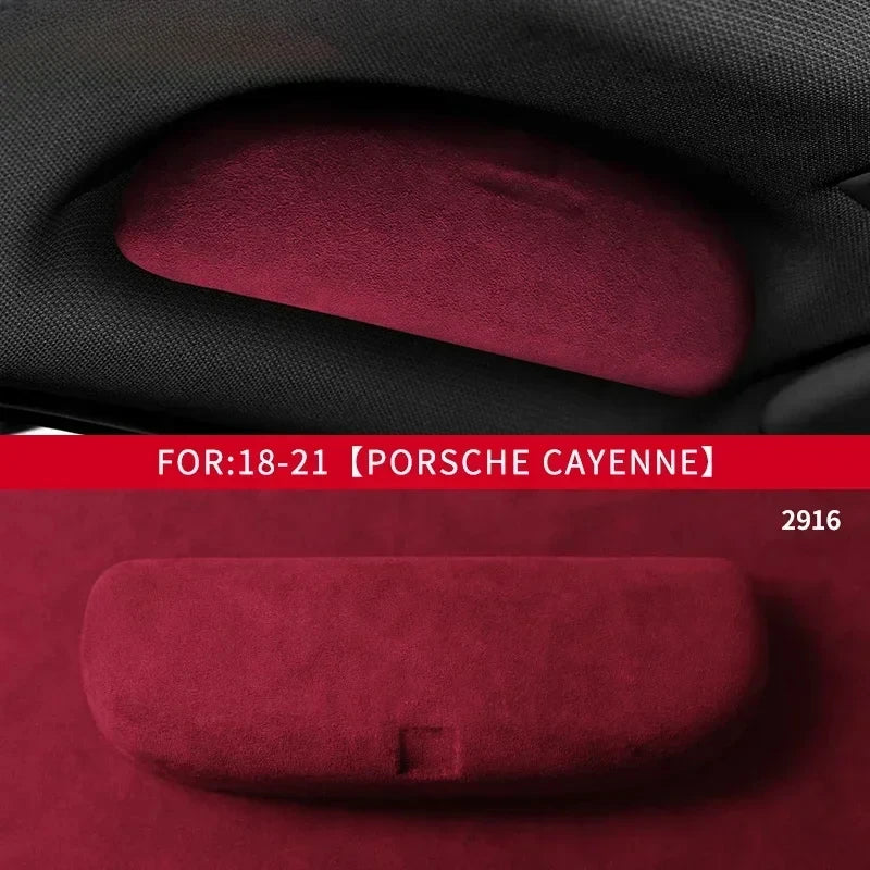 Car Interior Refitted Roof Handle Glasses Case Sunglasses Box Storage Organizer For Porsche Palamera Cayenne Macan
