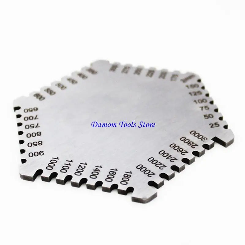 57BE Accuracy 0.05mm Thickness Gauge Wet Film Comb Mil Scale for Paint Vanish Thick
