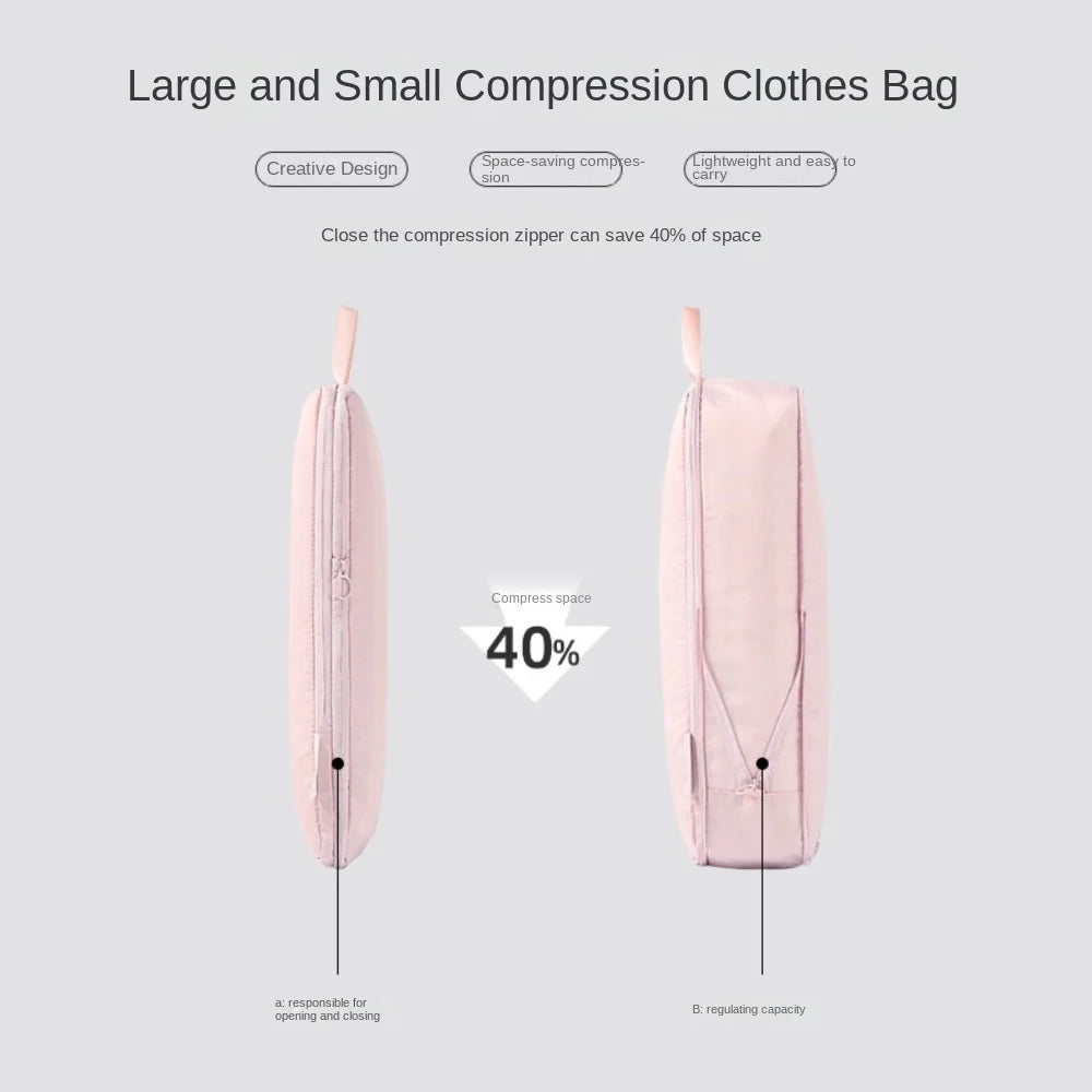 Multicolor Travel Storage Bag Multipurpose Small Volume Clothing Compression Pouch Large Capacity Antifouling